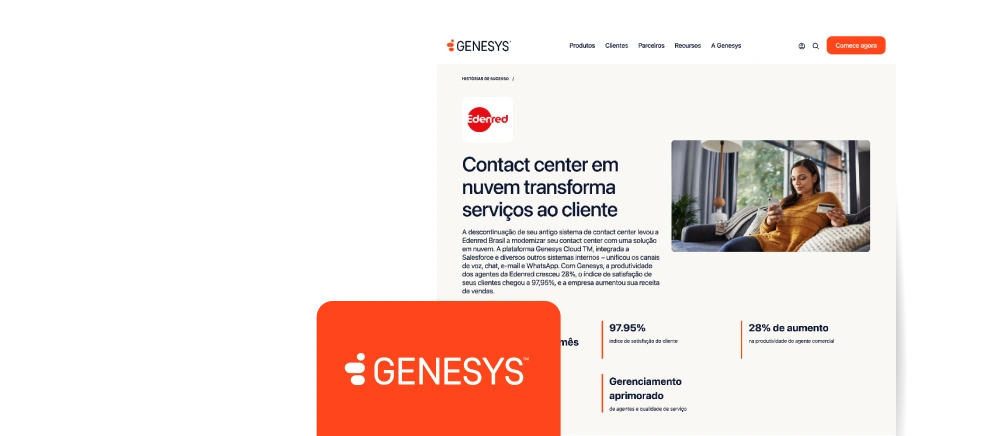 Alcance 97,95 % de satisfação do cliente