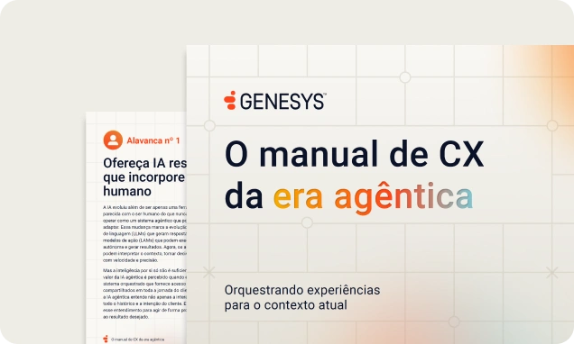 Por que a CX do futuro depende da orquestração agêntica