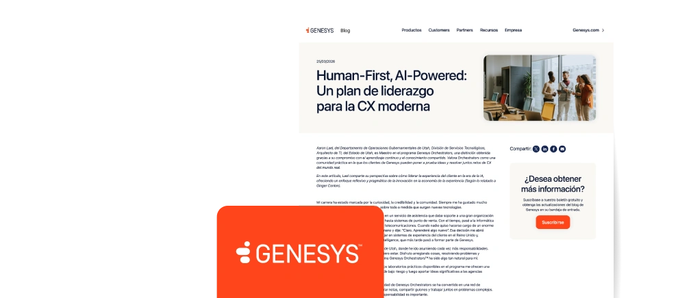 Crea experiencias más humanas impulsadas por IA
