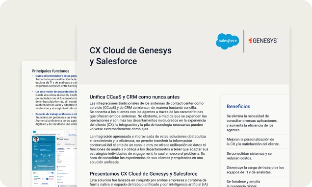 Cómo una plataforma unificada de CCaaS y CRM transforma la CX