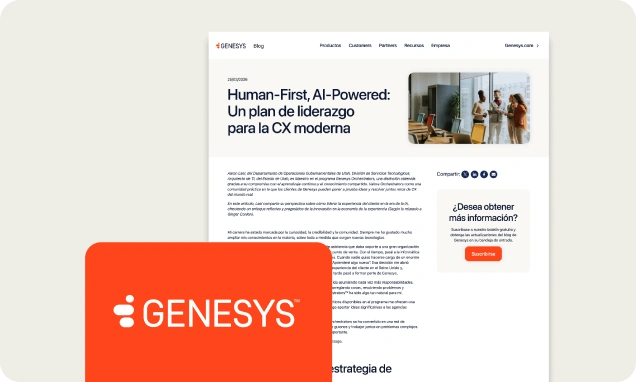 Crea experiencias más humanas impulsadas por IA